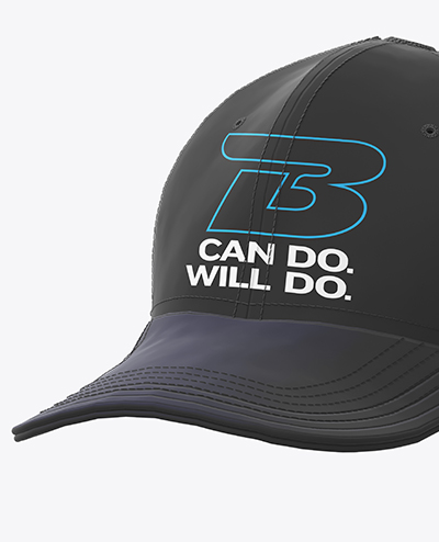 Booths CAP showing Booths B logo  and CAN DO WILL DO message