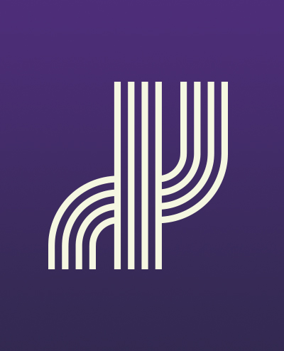 The Whaikaha logo graphic sits on a purple background. The logo graphic consists of two sets of 4 vertical lines, each starting parallel at the base and as they head upwards, the set of 4 lines on teh left crosses over the set of 4 lines on the right, before the both continue their parallel journey upwards, stopping a short way above the cross over point.